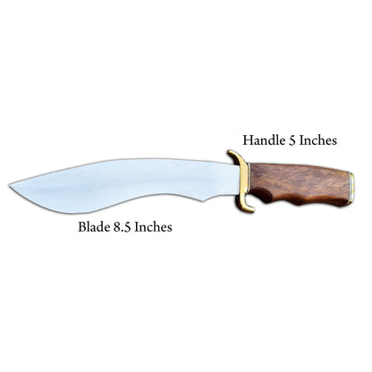size details stainless steel hunting knife 8.5 blade, 5 handle – SXH 1115