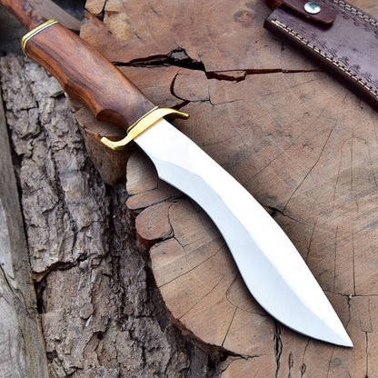 close-up blade polish stainless steel hunting knife – SXH 1115